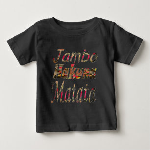 Camiseta Para Bebê Jambo! Hakuna Matata
