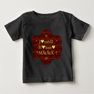 Camiseta Para Bebê jambo Hakuna Matata day Gifts.png