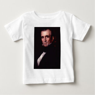 Camiseta Para Bebê James K. Polk 11 Presidente dos EUA