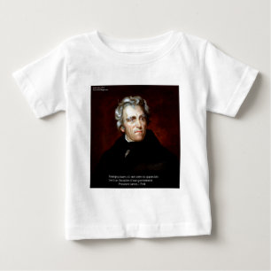 Camiseta Para Bebê James K Polk E Citação