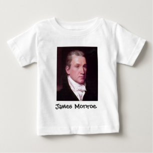 Camiseta Para Bebê James Monroe