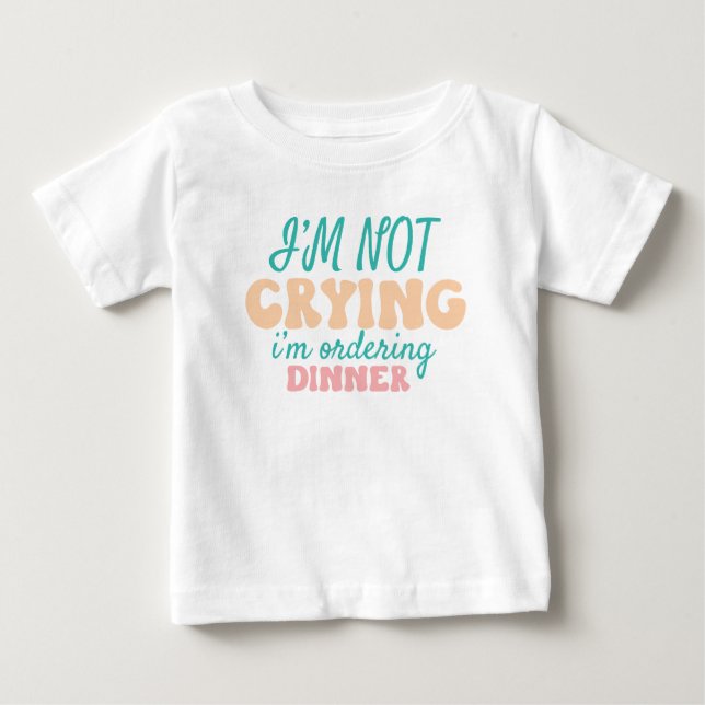 Camiseta Para Bebê Janto de pedidos (Frente)