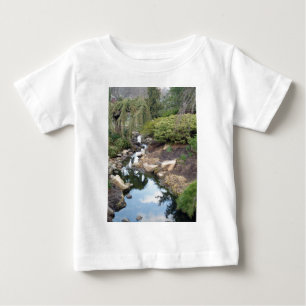 Camiseta Para Bebê Jardim de Água