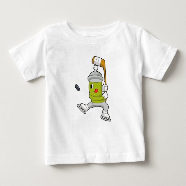 Camiseta Para Bebê Jato de gelo (Frente)