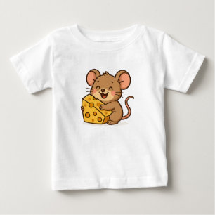 Camiseta Para Bebê jerry ou queijo