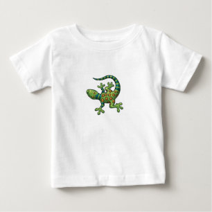 Camiseta Para Bebê Jersey Baby Boys T-Shirt - Cartoon Iguana