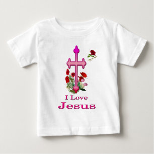 Camiseta Para Bebê Jesus