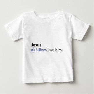 Camiseta Para Bebê Jesus