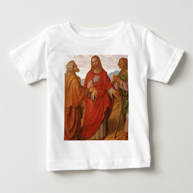 Camiseta Para Bebê Jesus Cristo (Frente)
