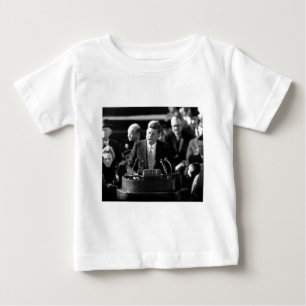 Camiseta Para Bebê JFK Inauguardião