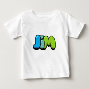 Camiseta Para Bebê Jim