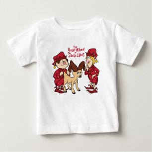 Camiseta Para Bebê Jingle, Jangle e Vixen