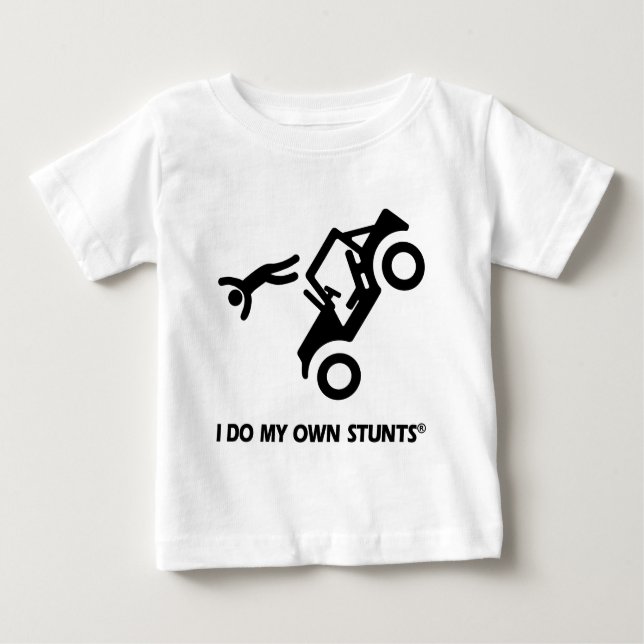 Camiseta Para Bebê Jipe meus próprios conluios (Frente)