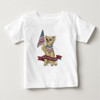 Camiseta Para Bebê JJ, O Yorkie americano