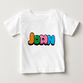 Camiseta Para Bebê Joan