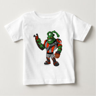Camiseta Para Bebê Jogador da estação espacial de Grundo Virtupets