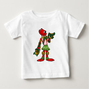 Camiseta Para Bebê Jogador da ilha do mistério de Nimmo