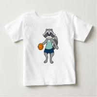 Jogador de basquete Racoon
