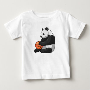 Camiseta Para Bebê Jogador de basquetebol