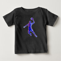 Jogador de basquetebol Slam Dunk, Vermelho e Azul 