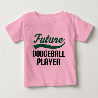 Camiseta Para Bebê Jogador de Dodgeball (futuro)