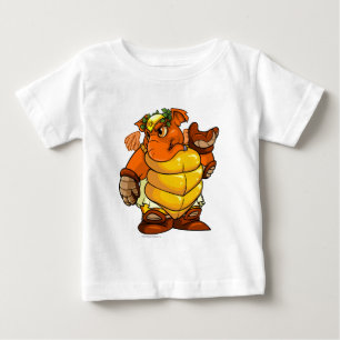 Camiseta Para Bebê Jogador de Elephante Altador