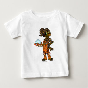 Camiseta Para Bebê Jogador de Tonu Tyrannia