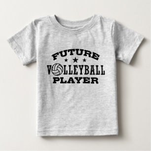 Camiseta Para Bebê Jogador de voleibol futuro