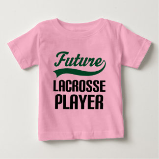 Camiseta Para Bebê Jogador do Lacrosse (futuro)