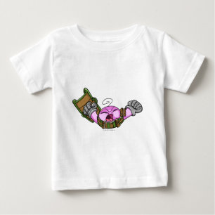 Camiseta Para Bebê Jogador do lago Kiko Kiko