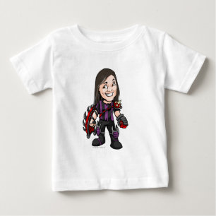 Camiseta Para Bebê Jogador dos funcionarios da citadela de Ziggytron