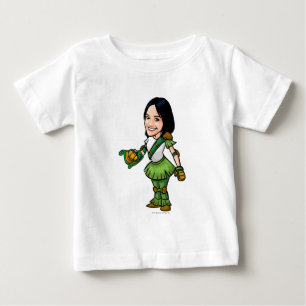 Camiseta Para Bebê Jogador dos funcionarios da ilha do mistério de