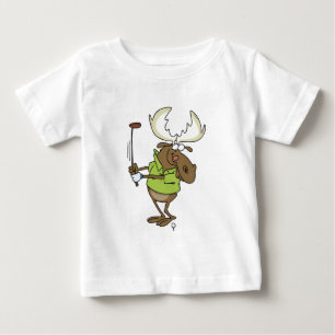 Camiseta Para Bebê jogador júnior dos alces