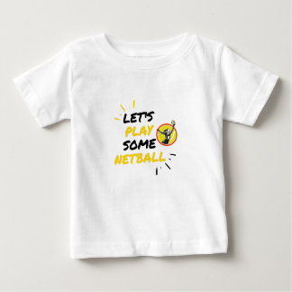 Camiseta Para Bebê Jogador Netball