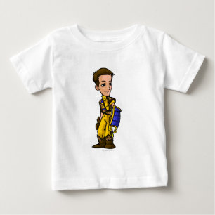 Camiseta Para Bebê Jogador perdido Dirigibles dos funcionarios do