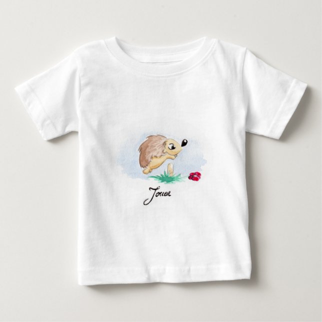 Camiseta Para Bebê Jogo (Frente)