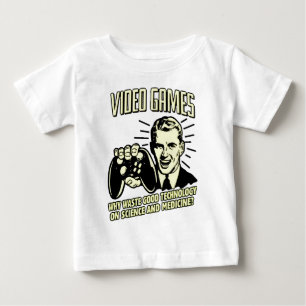 Camiseta Para Bebê "Jogo de vídeo "