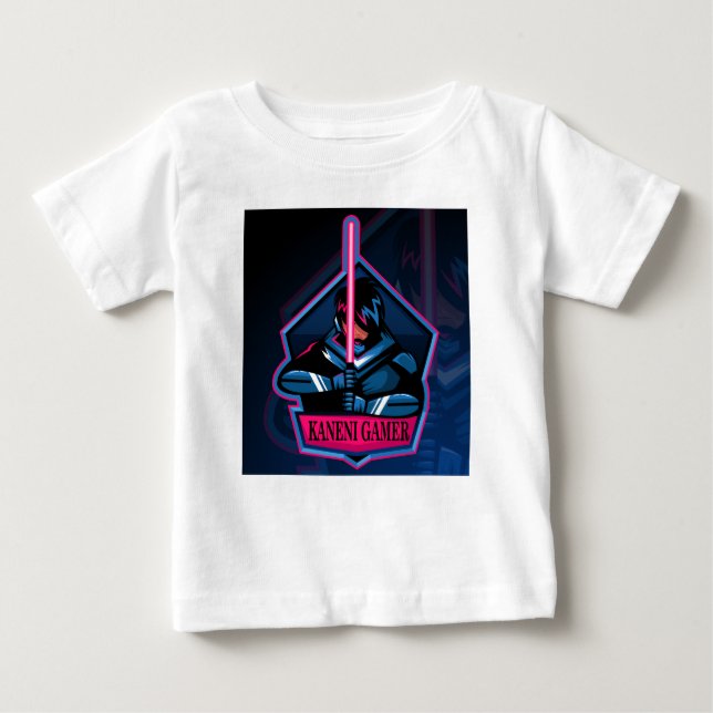 CAMISETA PARA BEBÊ JOGO INCRÍVEL DO GAMER KANENI (Frente)