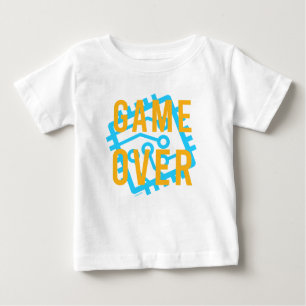 Camiseta Para Bebê Jogo sobre Circuito Digital
