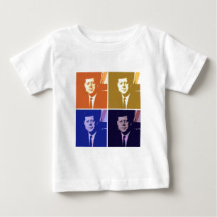 Camiseta Para Bebê John F. Kennedy