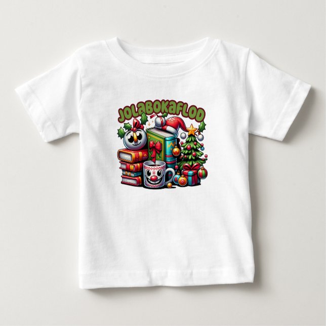 Camiseta Para Bebê Jolabokaflod (Frente)