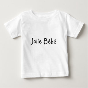 Camiseta Para Bebê Jolie Bebe