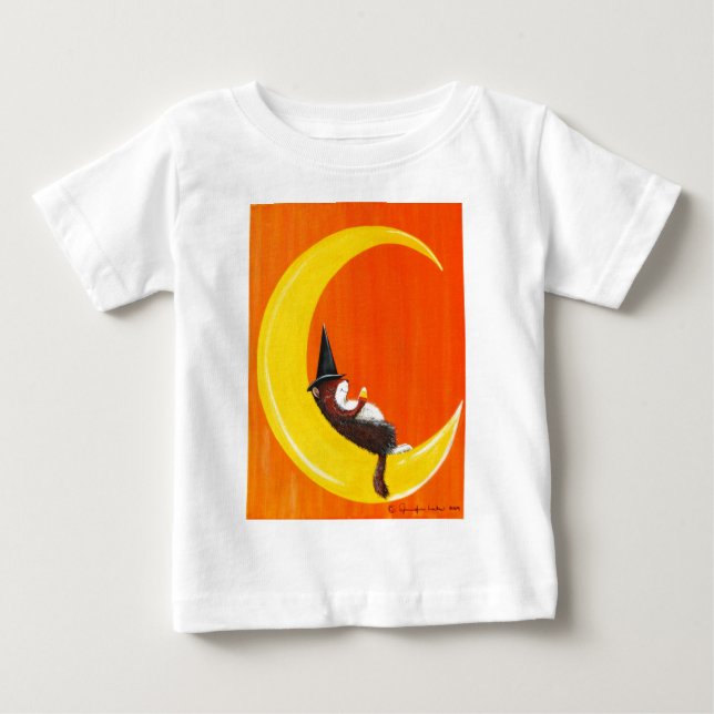 Camiseta Para Bebê Joy Halloween! (Frente)
