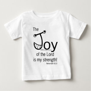 Camiseta Para Bebê JOY of the Lord