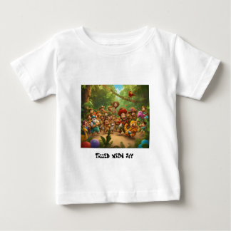 Camiseta Para Bebê Joy Selva: Solte Sua Selva Interior Um