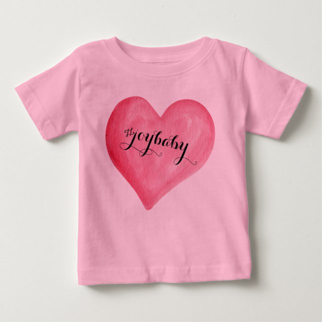 Camiseta Para Bebê #joybabies são os melhores bebês! (Frente)