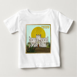 Camiseta Para Bebê Judaica 12 Tribos de Israel Simeão