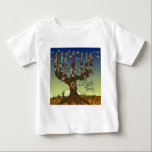 Camiseta Para Bebê Judaica L'shanah Tovah Tree Of Life Gifts Roupa<br><div class="desc">Você está vendo a coleção de Design Lee Hiller. Roupa,  Ofertas e Coleções Lee Hiller Fotografia ou Coleção de Arte Digital. Você pode ver sua fotografia da Nature em http://HikeOurPlanet.com/ e seguir seu blog de caminhada no Hot Primavera National Park.</div>