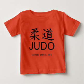 Camiseta Para Bebê Judo-Japanese martial arts-