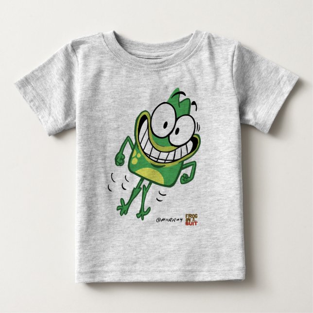 Camiseta Para Bebê Jumpy Peete para Bebê (Frente)